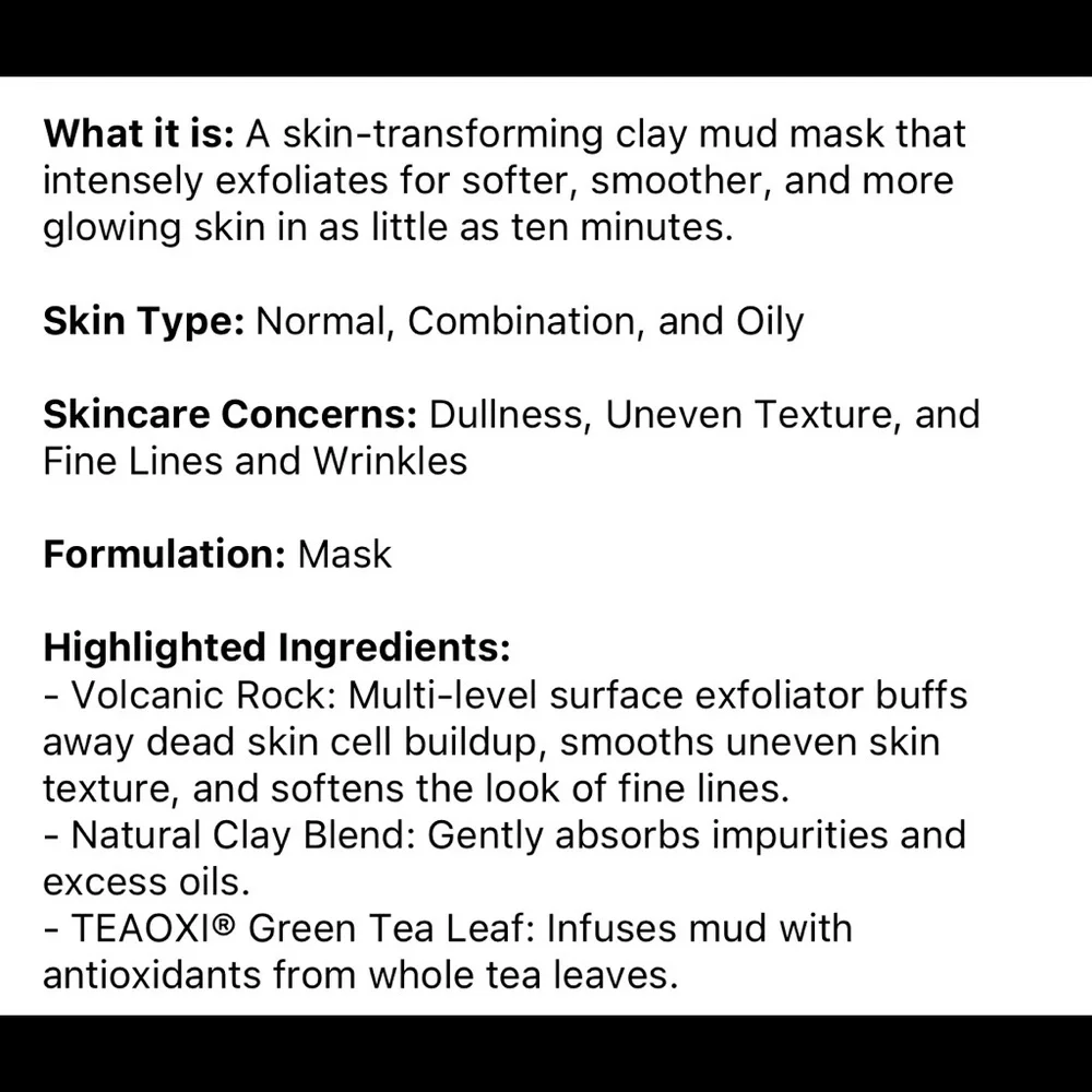 🌿 GLAMGLOW YOUTHMUD® Glow Stimulating Treatment Mask